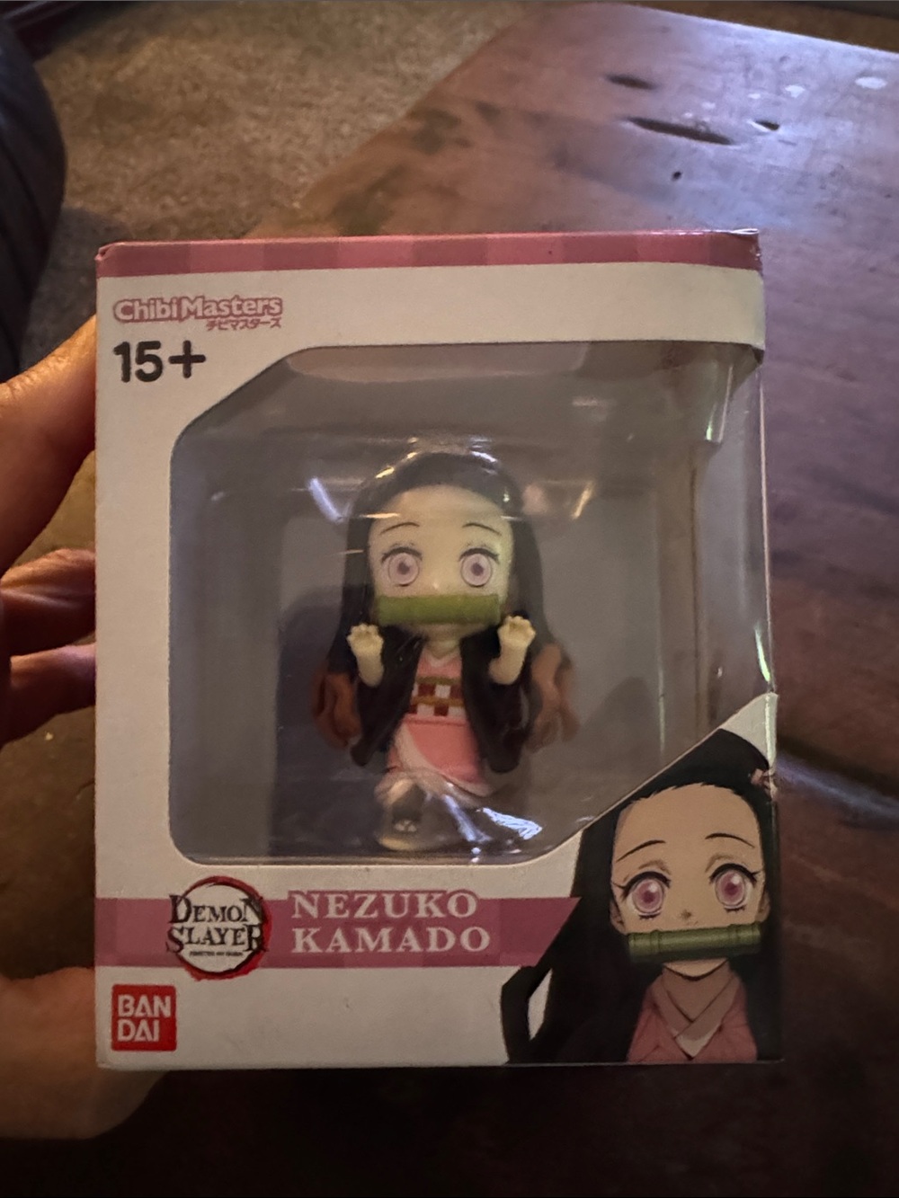 NIB-Nezuko Kamado Chibi Figure - Pink & Black